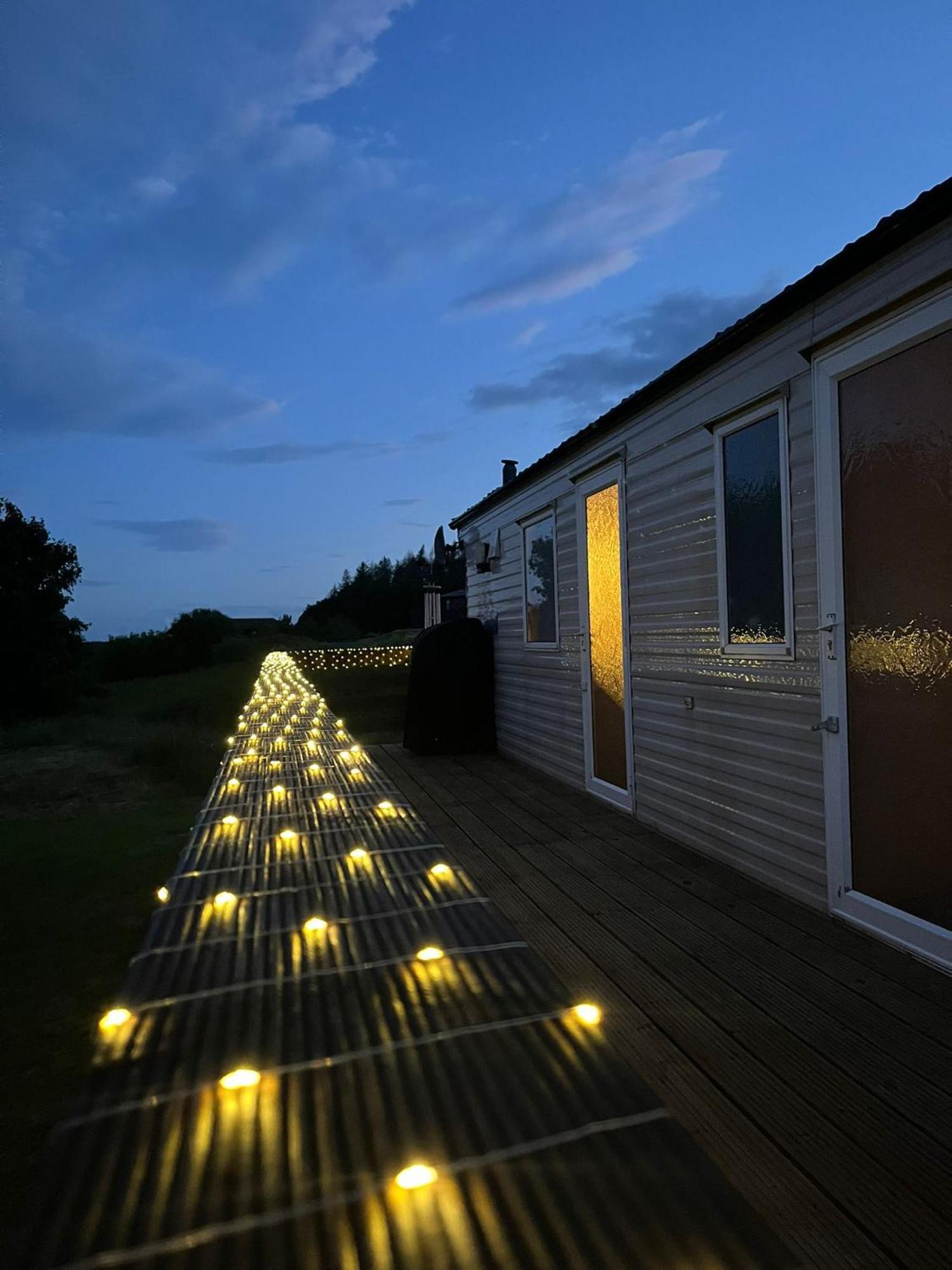 Lochview Retreat Caravan Balminnoch Exterior foto