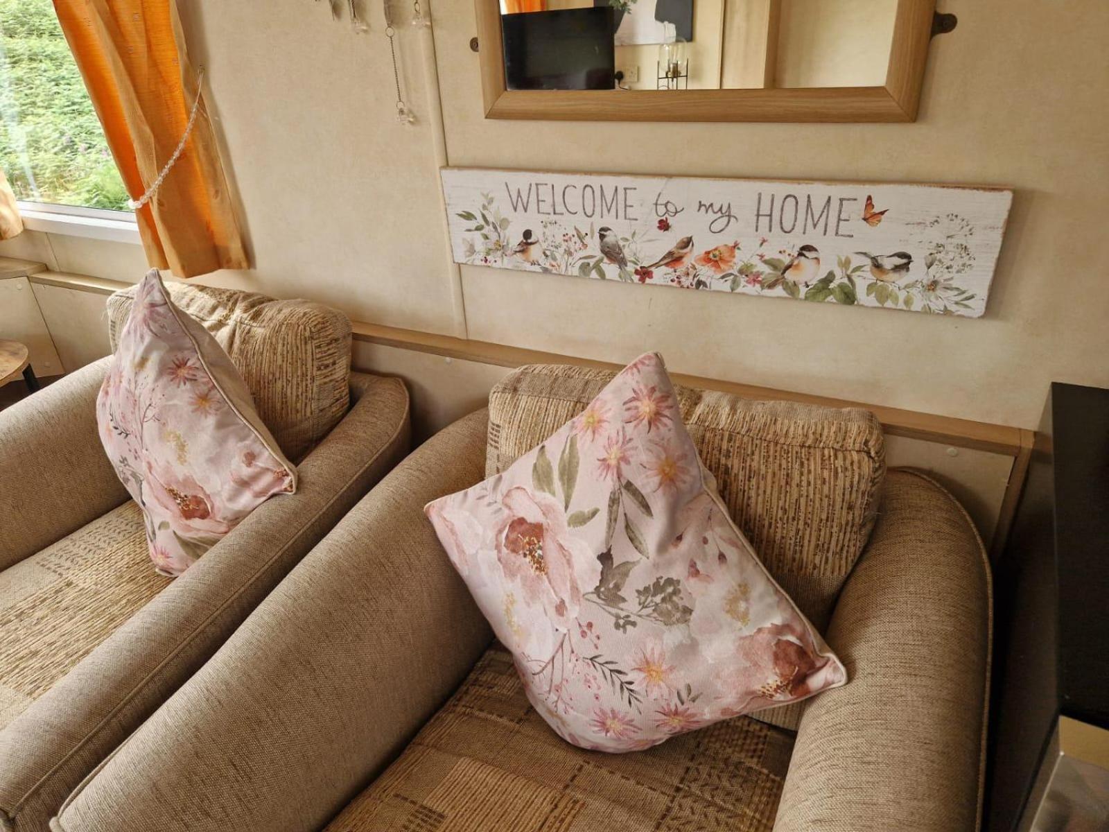 Lochview Retreat Caravan Balminnoch Exterior foto