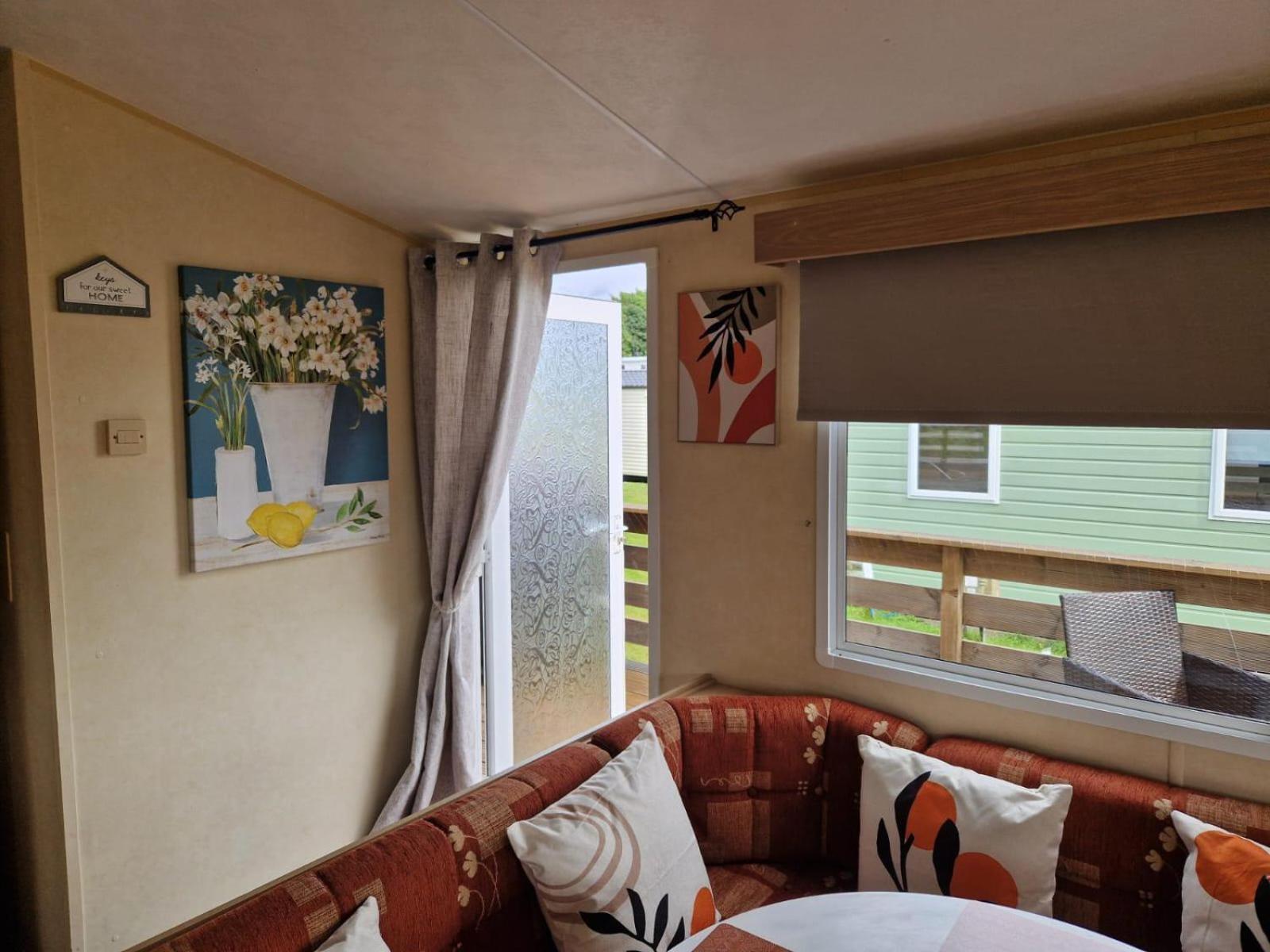 Lochview Retreat Caravan Balminnoch Exterior foto