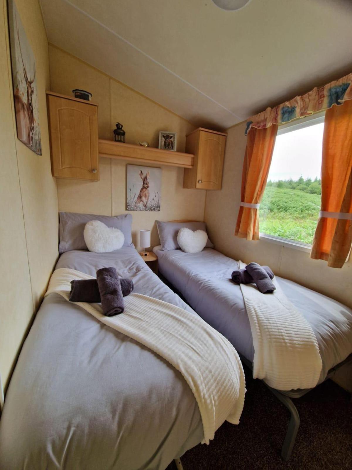 Lochview Retreat Caravan Balminnoch Exterior foto